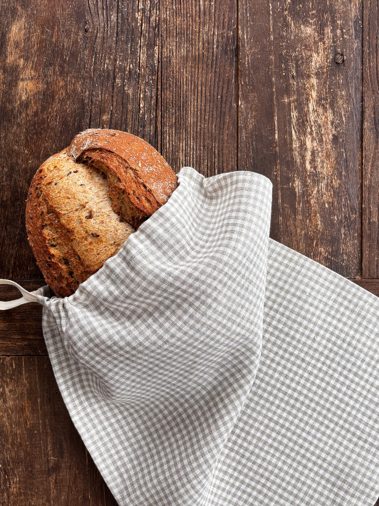 brødpose med småruter