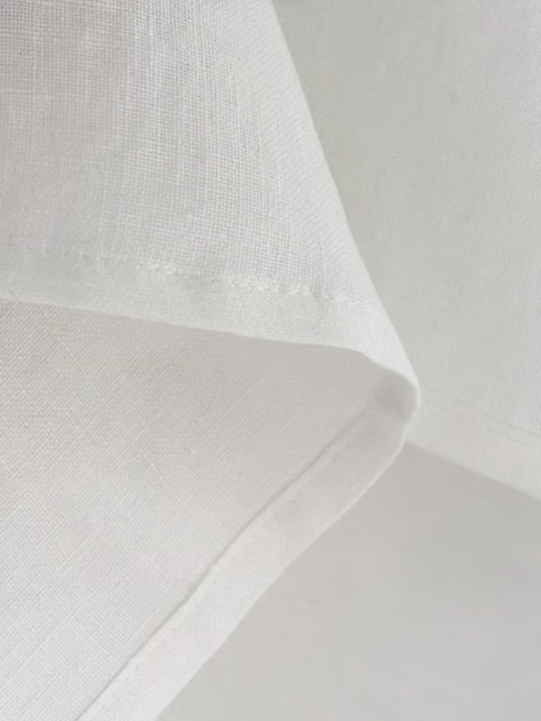 Hvit kjøkkenhåndkle