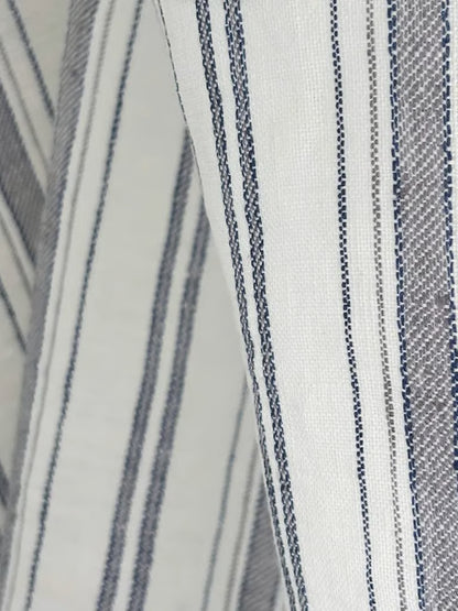 Hvitt kjøkkenhåndkle med striper