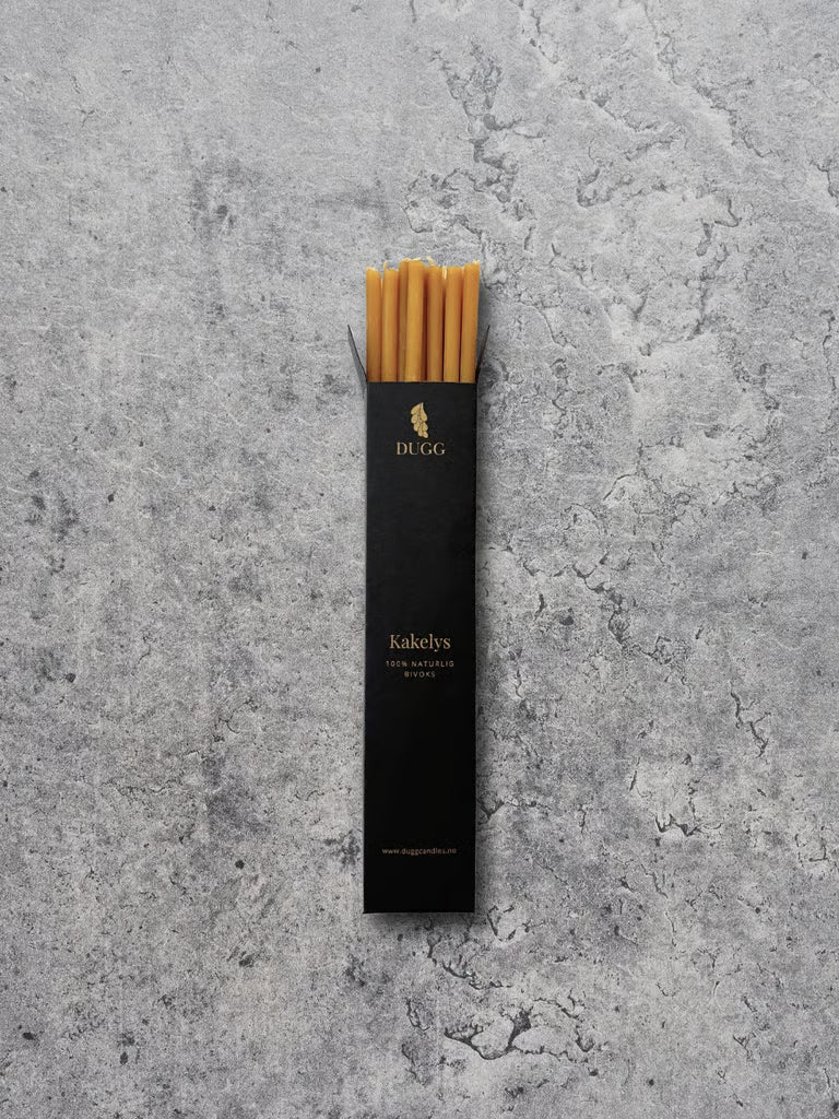 Kakelys i bivoks (20 stk.)