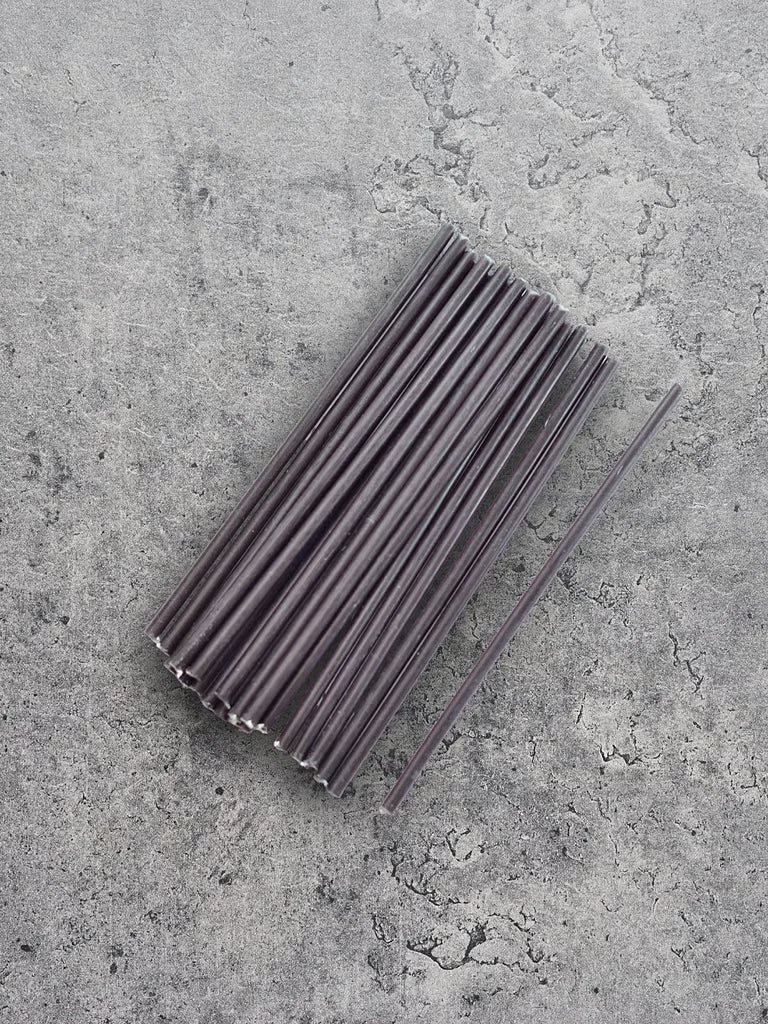 Svarte kakelys i bivoks (20 stk.)