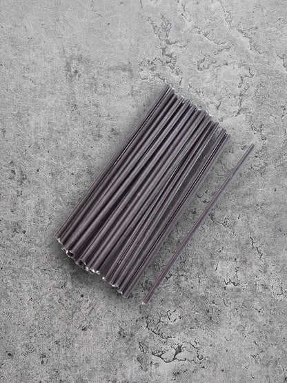 Svarte kakelys i bivoks (20 stk.)