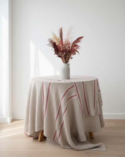 Linduk med rød stripe