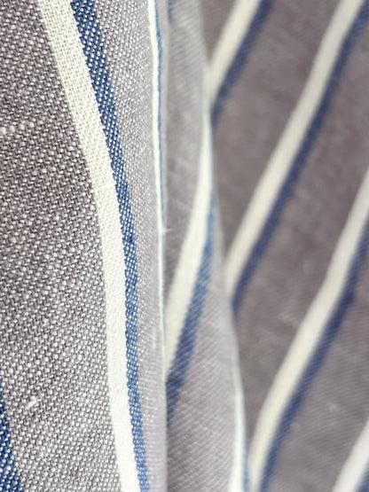 Stripete grått kjøkkenhåndkle