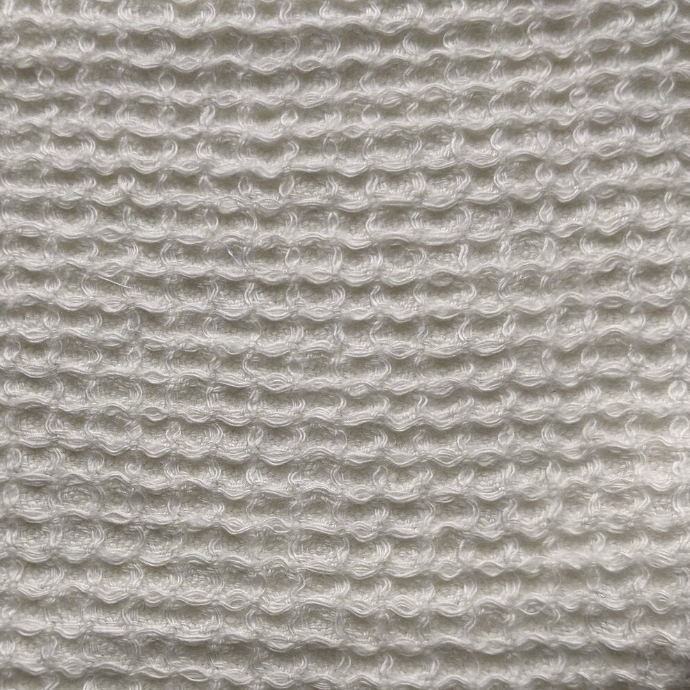 Vaffelhåndkle i lin – Off white. 100 % lin | Naturlig og mykt